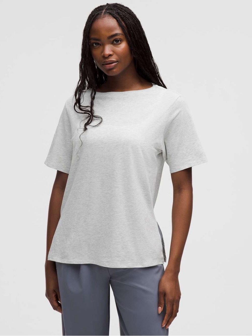 Lululemon Relaxed Fit Boatneck Tee